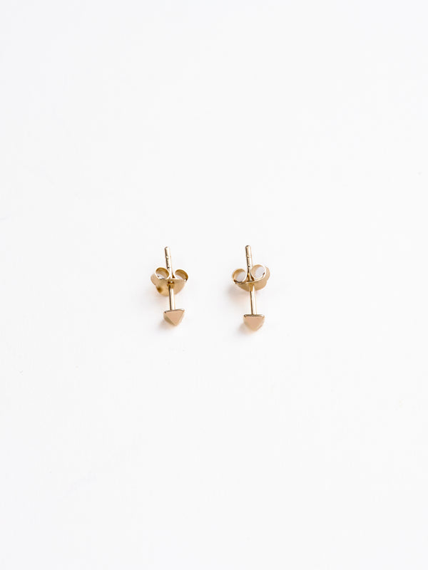 Andy Stud Earring (Single) in 14k recycled gold vermeil