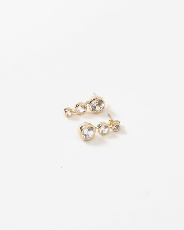 Margeaux Drop Earrings in 14k recycled gold vermeil